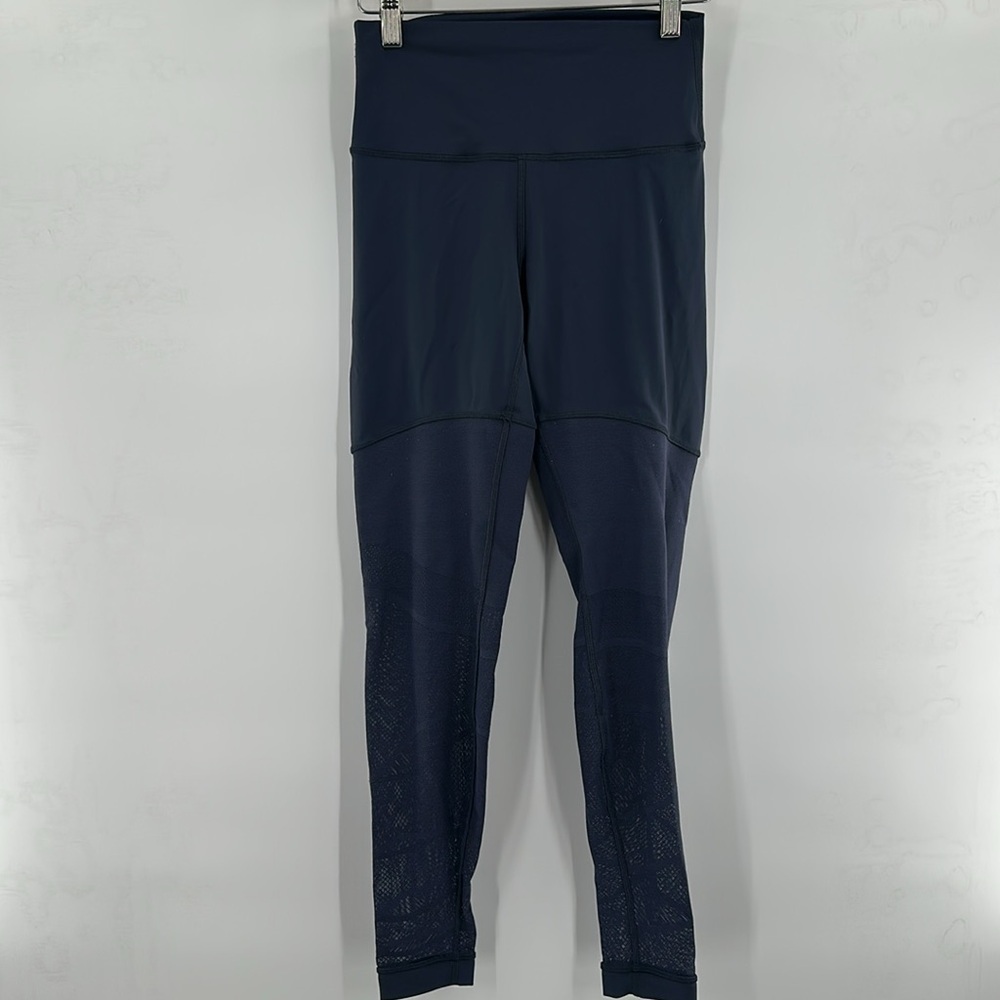 Lululemon Sheer Will High-Rise Tight 28" Pulse Stone Blue 6 - Picture 5 of 9